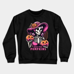 Check Your Pumpkins Crewneck Sweatshirt